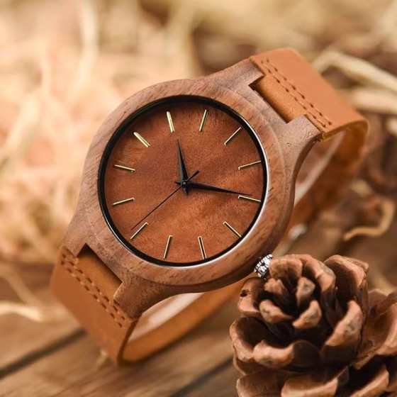 Minimalist and understated luxury design watch
